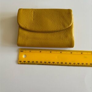 Women's Wallet- Yellow Mustard